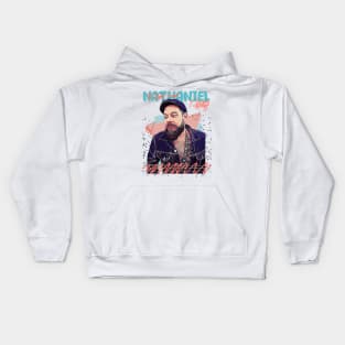 Retro Nathaniel Rateliff and The Nights Sweats /// Fan Art Design Kids Hoodie